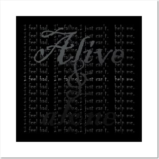 Alive And Alone &3 Posters and Art